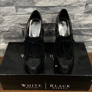 Black Mary Jane heel